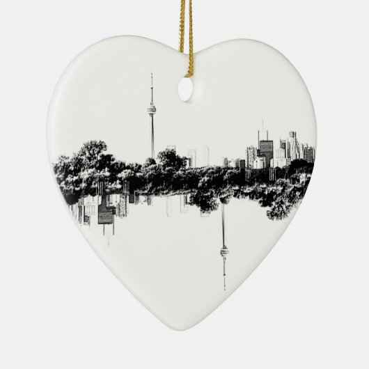 Toronto-Reflexion Keramikornament (Rechts)