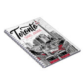 Toronto Reisejournal Notizblock (Rechte Seite)