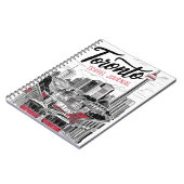 Toronto Reisejournal Notizblock (Linke Seite)