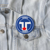 Toronto Round Emblem Button (Beispiel)