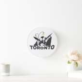 Toronto Runde Wanduhr (Zuhause)
