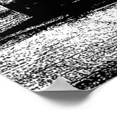 ࿗ Toronto, Schwarz-Weiß-Collage Poster (Ecke)