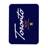Toronto Script Magnet (Vertikal)