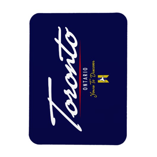 Toronto Script Magnet (Vertikal)