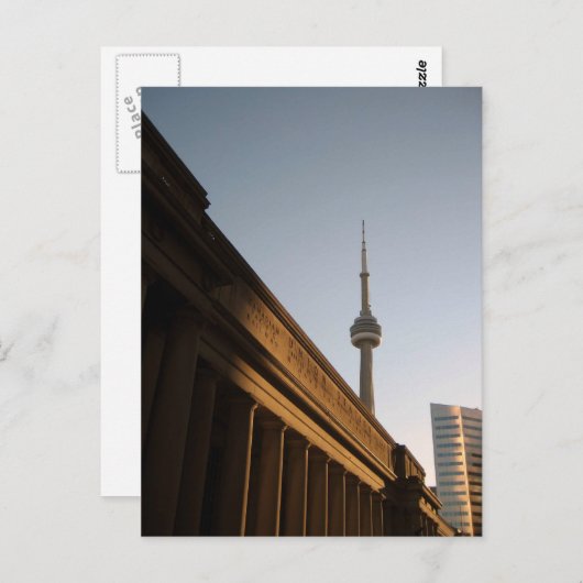 Toronto Shadow Postcard Postkarte (Vorne/Hinten)