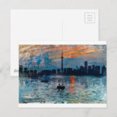 Toronto Skyline40 Postkarte (Vorne/Hinten)