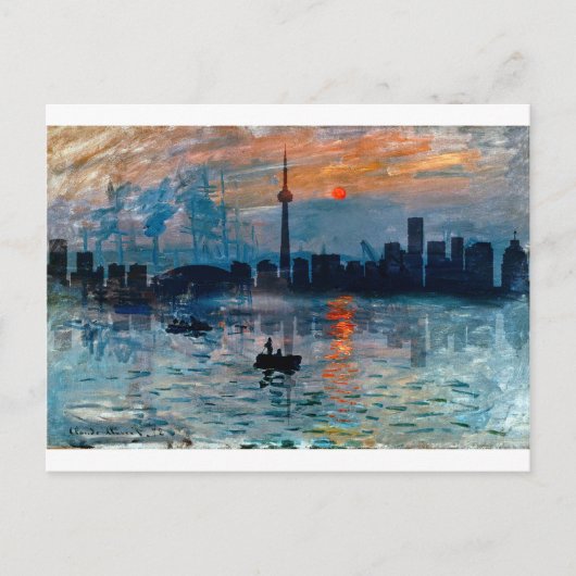 Toronto Skyline40 Postkarte (Vorderseite)