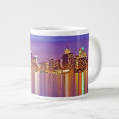 Toronto Skyline bei Dusk Jumbo-Tasse (Vorderseite Rechts)