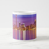 Toronto Skyline bei Dusk Jumbo-Tasse (Vorderseite)