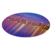 Toronto Skyline bei Dusk Schneidebrett (Ecke)