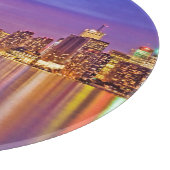 Toronto Skyline bei Dusk Schneidebrett (Ecke)