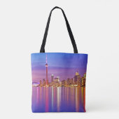 Toronto Skyline bei Dusk Tasche (Rückseite)
