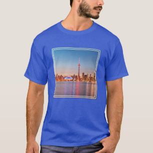 Toronto Skyline bei Sonnenuntergang T-Shirt
