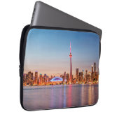 Toronto Skyline bei Sunset Laptopschutzhülle (Vorne Rechts)