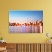 Toronto Skyline bei Sunset Leinwanddruck (Insitu (Wohnzimmer))