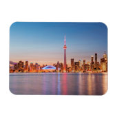 Toronto Skyline bei Sunset Magnet (Horizontal)