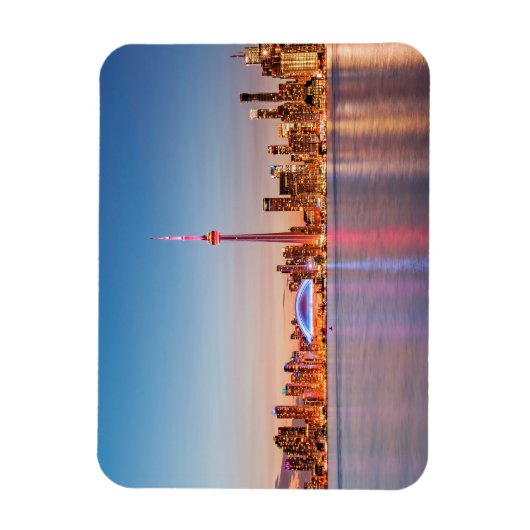 Toronto Skyline bei Sunset Magnet (Vertikal)