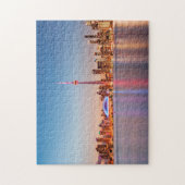 Toronto Skyline bei Sunset Puzzle (Vertikal)