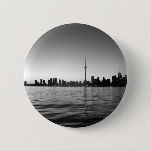 Toronto-Skyline Button (Vorderseite)