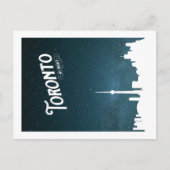 Toronto Skyline by night - POSTCARD Postkarte (Vorderseite)