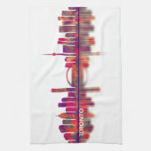 Toronto Skyline Geschirrtuch (Vertikal)