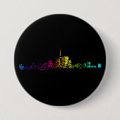 Toronto Skyline Gradient Button (Vorderseite)