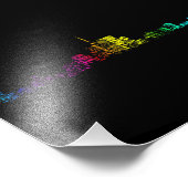 Toronto Skyline Gradient Fotodruck (Ecke)