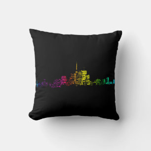 Toronto Skyline Gradient Kissen