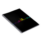 Toronto Skyline Gradient Notizblock (Rechte Seite)