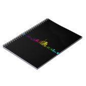 Toronto Skyline Gradient Notizblock (Linke Seite)