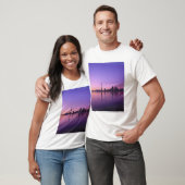 Toronto Skyline in der Nacht, Ontario, Kanada T-Shirt (Unisex)