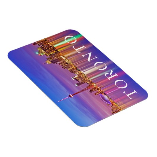 Toronto Skyline in Dusk Magnet (Rechte Seite)