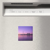 Toronto Skyline in night, Ontario, Kanada Magnet (In Situ (Geschirrspüler))