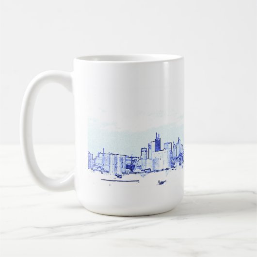 Toronto-Skyline Kaffeetasse (Links)