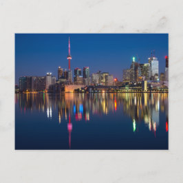 Toronto Skyline Lake Ontario Postkarte