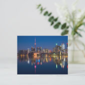 Toronto Skyline Lake Ontario Postkarte (Stehend Vorderseite)