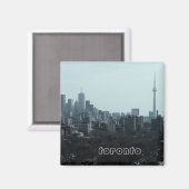 Toronto-Skyline-Magnet Magnet (Vorderseite/Rückseite)