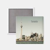Toronto-Skyline-Magnet Magnet (Vorderseite/Rückseite)