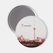 Toronto-Skyline-Magnet Magnet (Vorderseite/Rückseite)