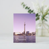 Toronto Skyline - morgens Postkarte (Stehend Vorderseite)