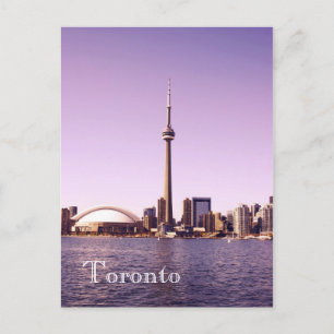 Toronto Skyline - morgens Postkarte