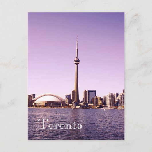 Toronto Skyline - morgens Postkarte (Vorderseite)