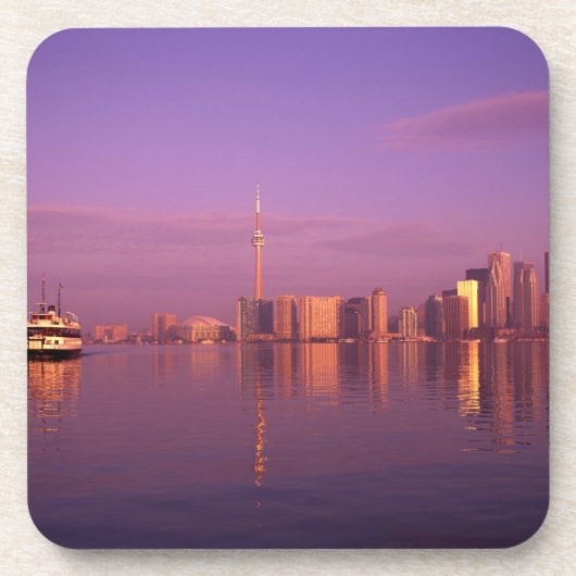 Toronto Skyline, Ontario, Kanada Getränkeuntersetzer (Vorderseite)