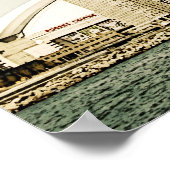 Toronto-Skyline-Plakat Poster (Ecke)