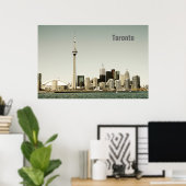 Toronto-Skyline-Plakat Poster (Heimbüro)