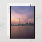 Toronto Skyline Portrait Postkarte (Vorne/Hinten)