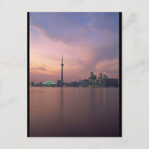 Toronto Skyline Portrait Postkarte