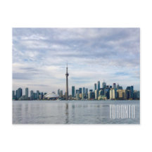 Toronto Skyline Postcard