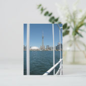 Toronto Skyline Postcard Postkarte (Stehend Vorderseite)