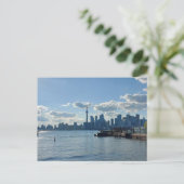 Toronto Skyline Postcard Postkarte (Stehend Vorderseite)